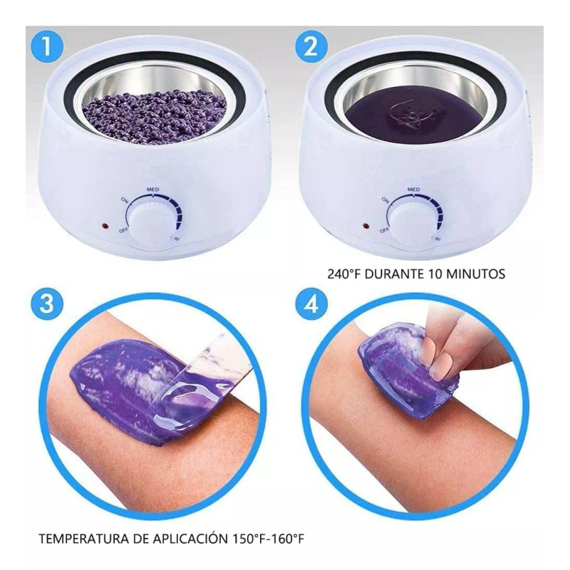 Pikapika Kit De Calentador De Cera