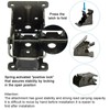 Folding Brackets, Lock Extension Support for Table Bed Leg, Bronze