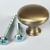 French Furniture Fittings Set of 6 Antique Brass Kitchen Cupboard