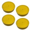 60 x Replacement Lids Neutral Screw Lid Plastic Lid for