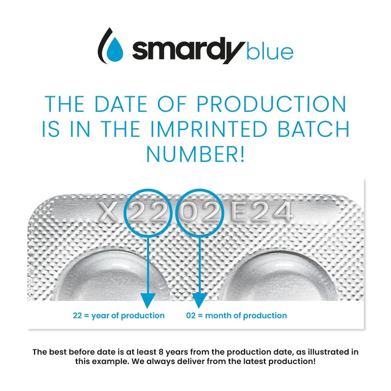 SMARDY 240 Rapid Test Tablets – 120 x Phenol Red