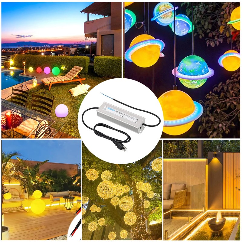 KEKEBEE LED Driver 36V400W Waterproof Power Supply 110V/130V AC to