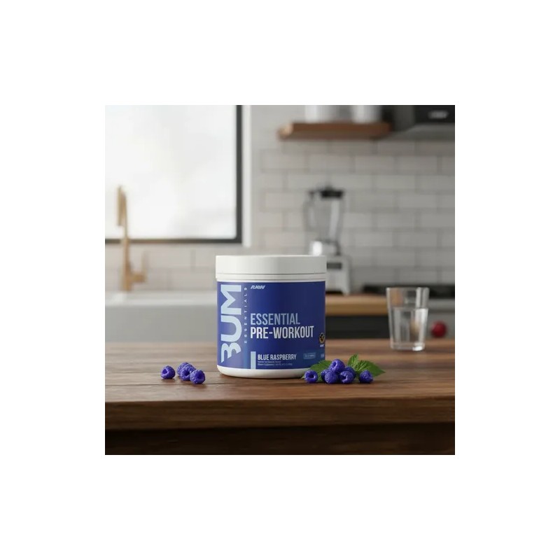 Cbum Essential Raw Nutrition 30 Servicios Blue Raspberry
