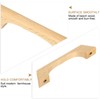 sourcing map 4Pcs Wood Drawer Pulls Handles, 96mm/3.78" Hole Spacing