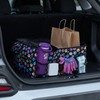 GreaterGood Collapsible Paw Print Car Trunk Organizer with 6 Pockets