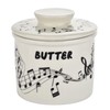 Cat Butter Crock - French Style Ceramic Butter Keeper and