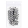 Favordrory M8 x 1.25mm 304 Stainless Steel Self-Lock Nylon Inserted