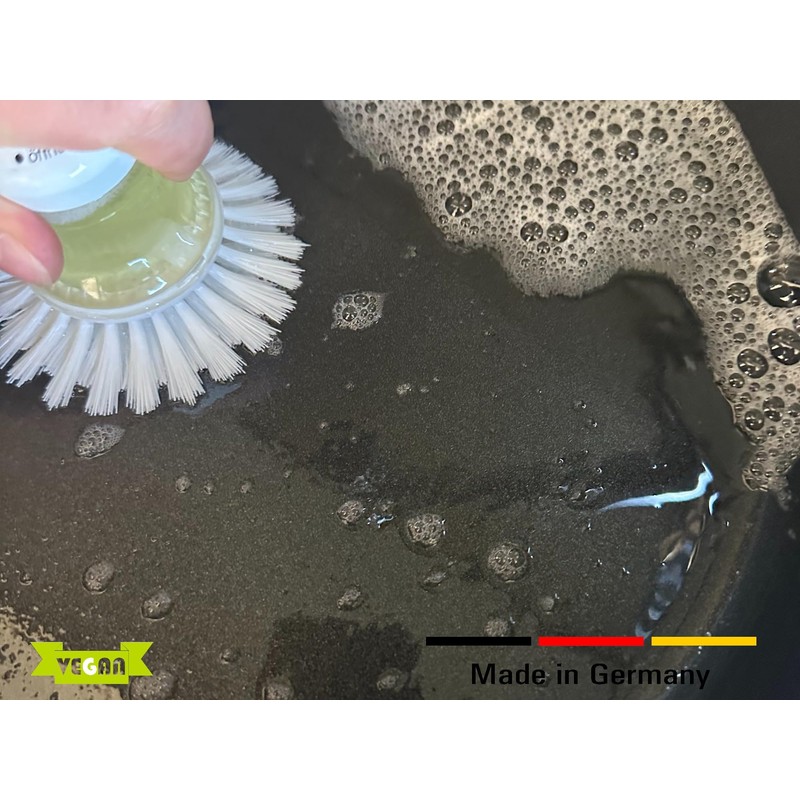 MAAJ Round Dish Brush with Dishwasher Dosing System - Made