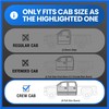 Tyger Auto Rear Under Seat Storage Box Compatible with 2007-2013