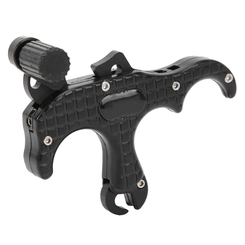 Aluminum Alloy Archery Bow Release Aid 3 Finger Thumb Caliper