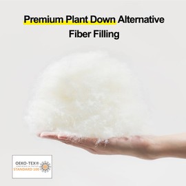 YOUR MOON Soft Pillows for Sleeping, Support Bed Pillows, Fluffy Down Alternative Pillow, Luxury Hotel Gel Pillows for Side Sleeping Standard Size (Gray)