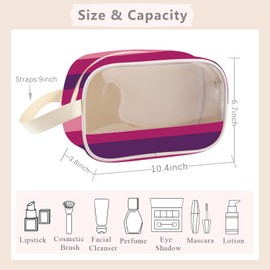 PLITI Alice Make-up-Tasche für Katzen, gestreifter Schwanz, mit Reißverschluss, lächelnde Katze, Geschenk für Alice-Liebhaber, Cartoon-Katzen-Fans, Path You Take Mbu, modisch