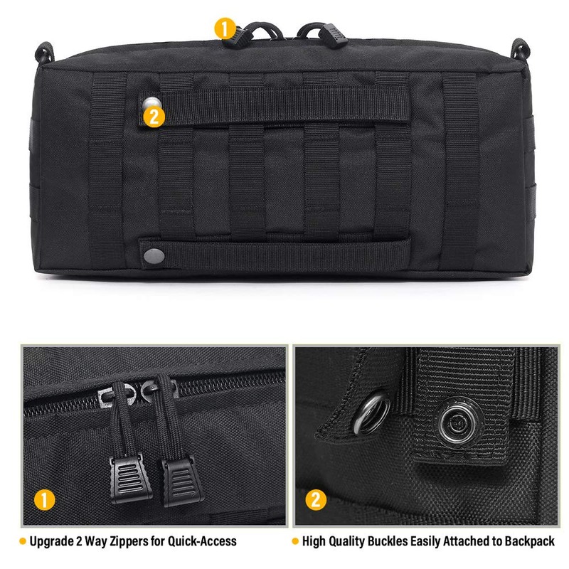 WYNEX Tactical Increment Molle Pouch, Vertical EDC Utility Pouches Sling