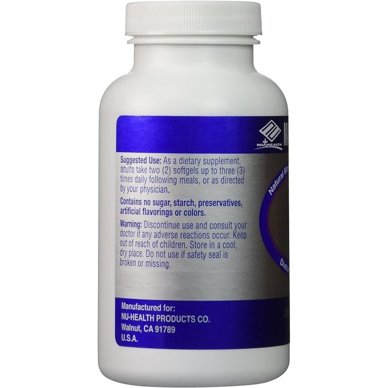 3 packs Marine Lipid NU-11 (200 Softgels)