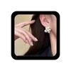 Xduargs Boho Perlen Cluster Ohrringe Gold Cluster Perlen Ohrstecker Ohrringe