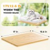 Ojluoj Cat Window Perch Cat Hammock Kitten Window Seat with