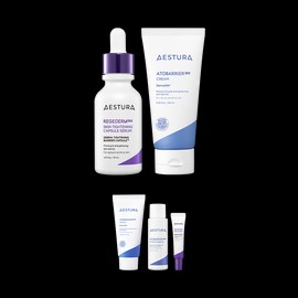 Astra [에스트라][듀오] 아토베리어365 크림 80ml+리제덤365 모공탄력 캡슐세럼 30ml [Astra][Duo] Atobarrier 365 Cream 80ml + Regiderm 365 Pore Elasticity Capsule Serum 30ml