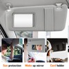Sun Visor for 2007-2011 Toyota Camry Without Sunroof, Left Driver