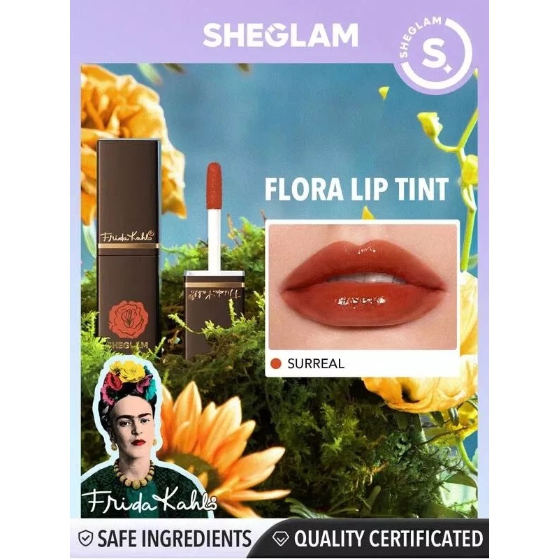 Sheglam X Frida Kahlo Labial Impermeable Larga Duración Color Surreal