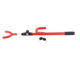 Steering Wheel Anti Theft Lock Anti Slip Anti Scratch Reliable Sturdy U Shaped Steering Wheel Lock for Vehicle