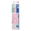 Mitsubishi Pencil K56502B Hittat! 2B 1 Dozen Textile Pink