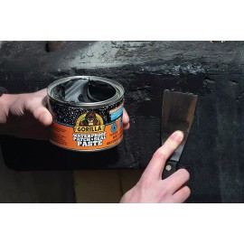 Gorilla Waterproof Patch & Seal Rubberized Sealant Paste, Black, 1 Pound Can...