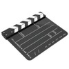 30x25CM Acrylic Clapperboard Professional Movie Film Action Clap Director Photography