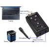 AYMBH USB-SOUND7 Portable USB Sound Card Adapter with Virtual 7.1