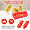 GIFANK Chick Brooder Box Starter Kit with Chick Perch,flip Top