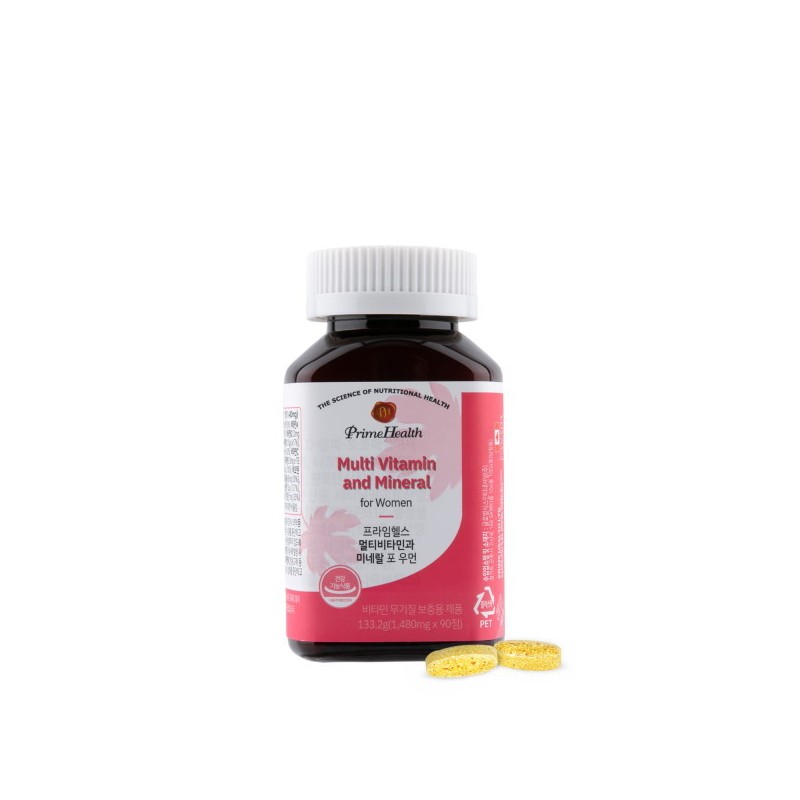 Prime Health Multivitamins and Minerals for Women 90 tablets (2