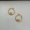 20mm Angel Demon Gold Hoop Earrings for Women