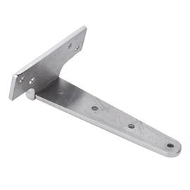 T Hinges, Thickened Stainless Steel Door Hinge, Heavy Duty Gate Hinges T Type Hinge Shed Hinge Tee Hinge (L)