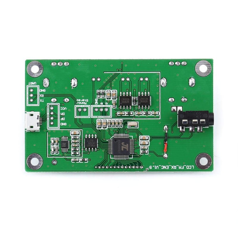 Digital Stereo FM Radio Receiver Module 87-108MHz Support Serial Port