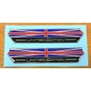 Gelz 2 x Union Jack Limited Edition 100mm Domed Gel