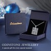 Odinstone St Benedict Necklace for Men Women, 925 Sterling Silver