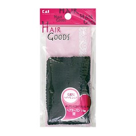 Hair Goods Hair Turban, 2.0 inches (50 mm), Black HA3039