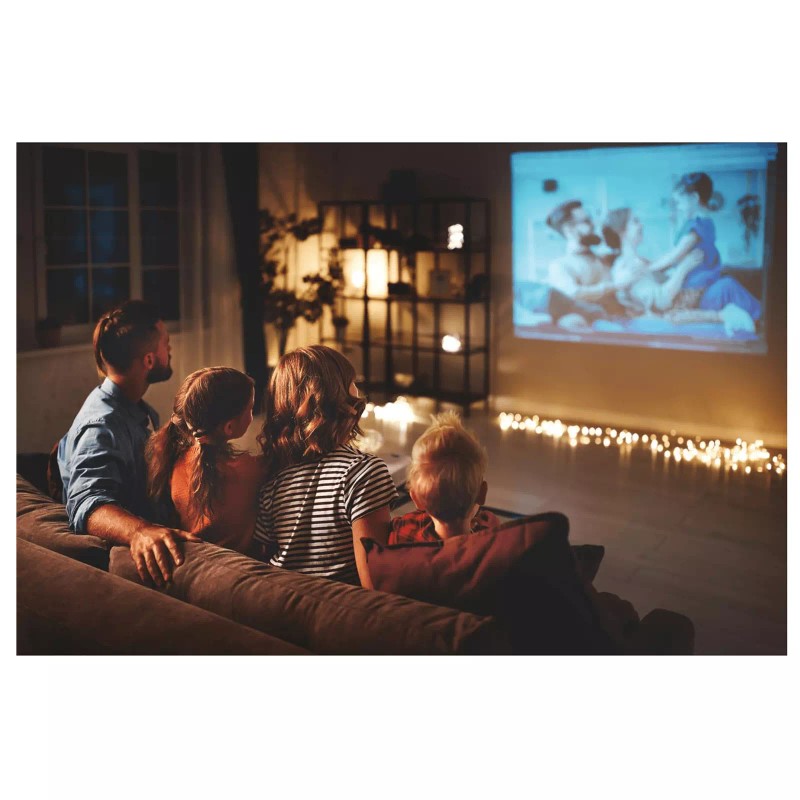 Supersonic Home Theater Projector Kit with 100 Inch Screen