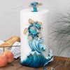 Blue Sea Turtles Paper Towel Holder - Coastal Beach Kitchen