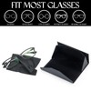 SOHUPAC Foldable Glasses Case With Clean Cloth, PU Portable Sunglasses