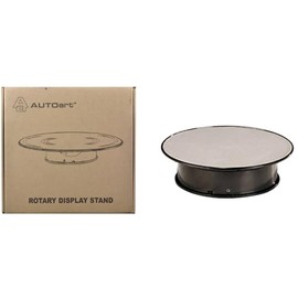 Autoart Rotary Display Turn Table 8 Inches with Silver Top 1/43, 1/64, 1/32, 1/24
