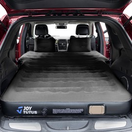 JOYTUTUS SUV Air Mattress with Built-in Pump for Car Camping, 2 Pillows