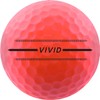 VOLVIK VIVID20 LD Pink Ball 1 Sleeve (3 Pieces) FF