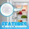 HECASA W11251749 Refrigerator LED Light Lamp Compatible with Whirlpool Refrigerator