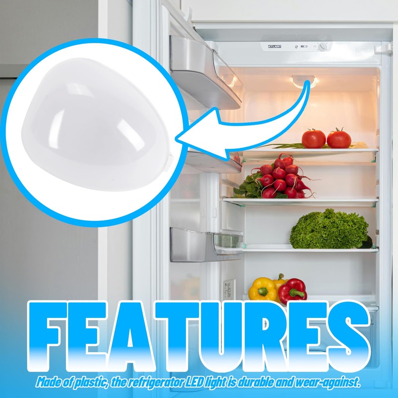 HECASA W11251749 Refrigerator LED Light Lamp Compatible with Whirlpool Refrigerator