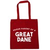 Hippowarehouse Proud Parent Of A Great Dane Tote Shopping Gym