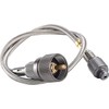 CAMPINGMOON Camping Gas Stove Adapter with Extent Hose, Inlet: 16oz/1Lb