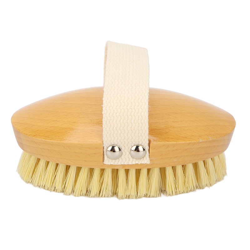 Massage Body Bath Brush Lymphatic Drainage Exfoliating Detox Deep Cleaning