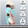 Amarsupiel Water Baby Carrier Quick-Drying Oekotex Waterproof Mint Colour