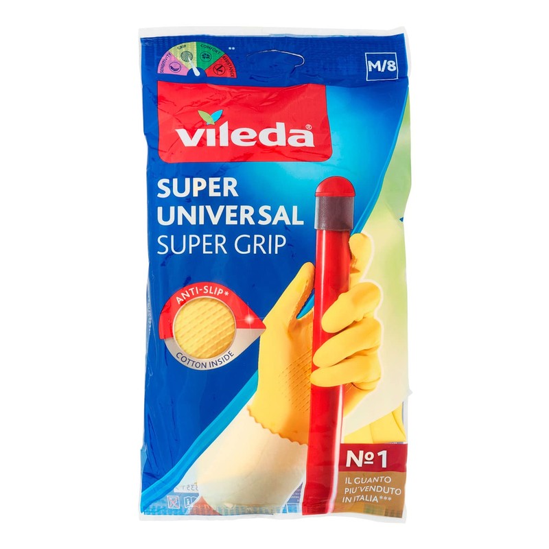 Vileda Gummi-Handschuh Der Griffige/Universal Grip M 1 Paar 1500460