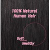 Essent Seamless Sleek Straight Clip in Hair Extensions Human Hair,